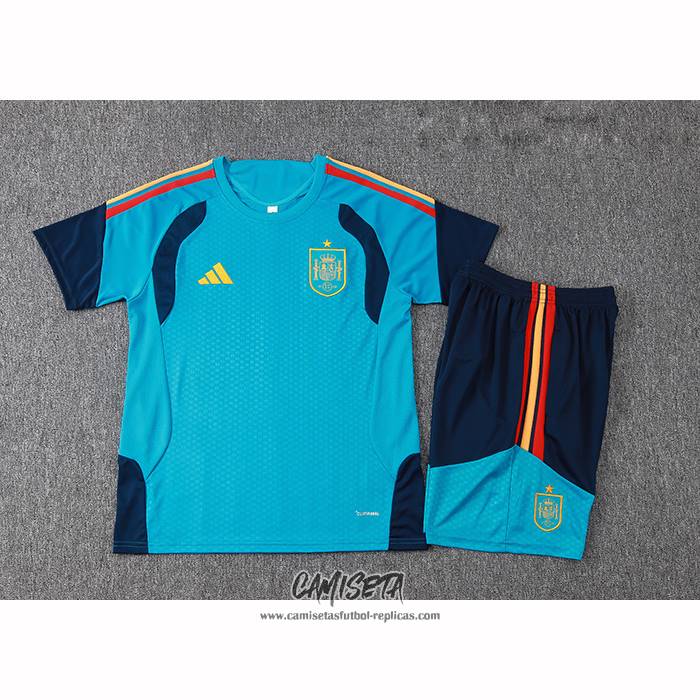 Chandal del Espana 2026-2027 Manga Corta Azul - Pantalon Corto